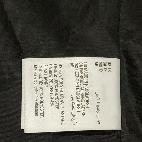 Bar III Trendy Plus Size Striped Blazer - Picture 10 of 10